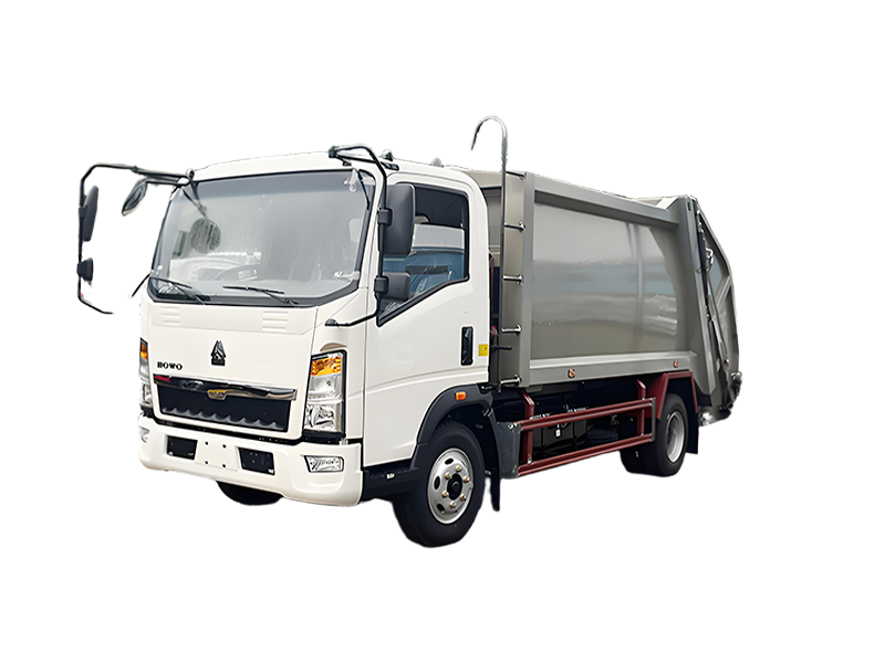 6CBM HOWO Garbage Compactor Truck