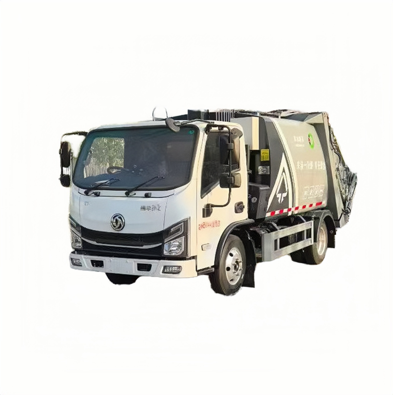 Dongfeng 5m³ Compact Compressed Garbage Truck | Underground Parking Capability & Euro Standard D