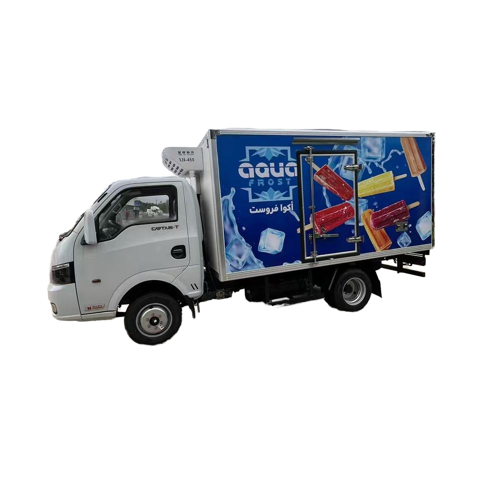 DONGFENG Compact Refrigerated Van | Multi-Temperature Transport for Ice Cream, Fresh Produce & P