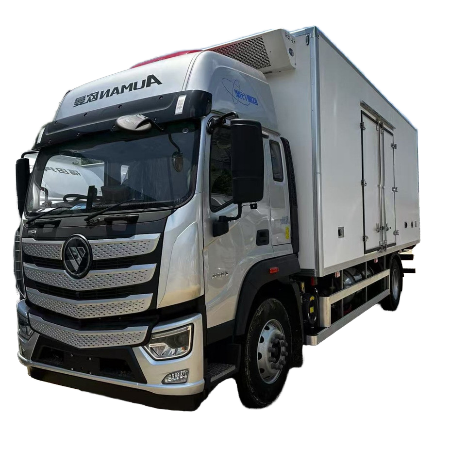 Foton 4x2 Manual Diesel Refrigerator Truck Cold Delivery Box for Food Freezer for Fruits Vegetables 