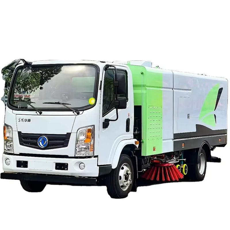 Pure Electric Good Service Dongfeng 4X2 Pure Sweep-Type Street Sweeper Machine Electric Road Cleanin