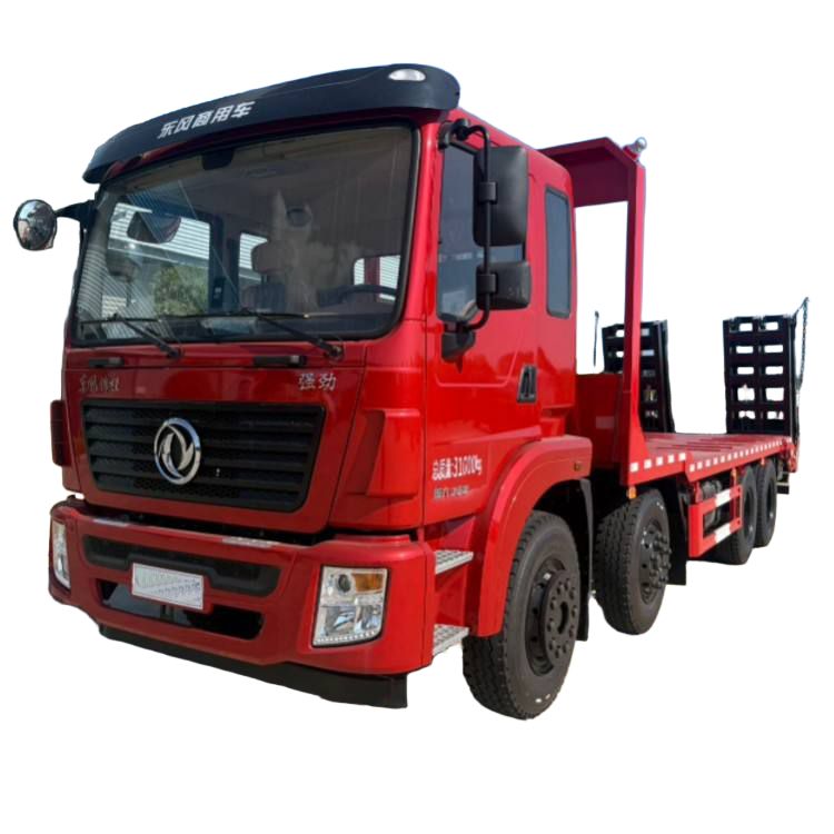 The Factory Sells Heavy-duty 31-ton Construction Machinery And9.6-meter Flat Deck Trucks for Transpo