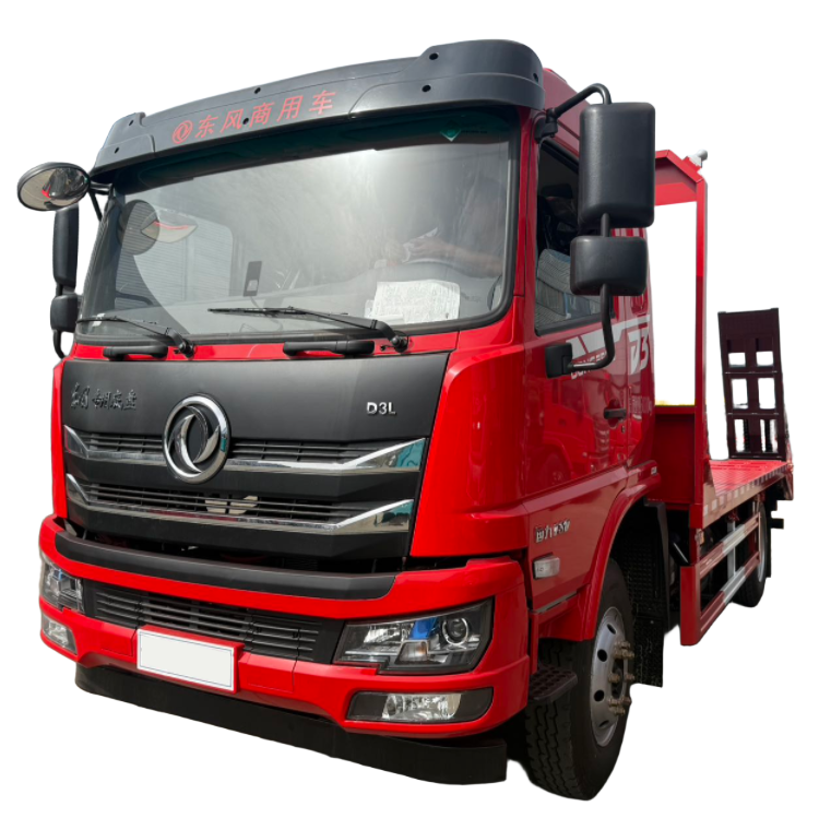 4*2 18 Ton Flatbed Transport Truck, Flatbed Excavator Transport Truck