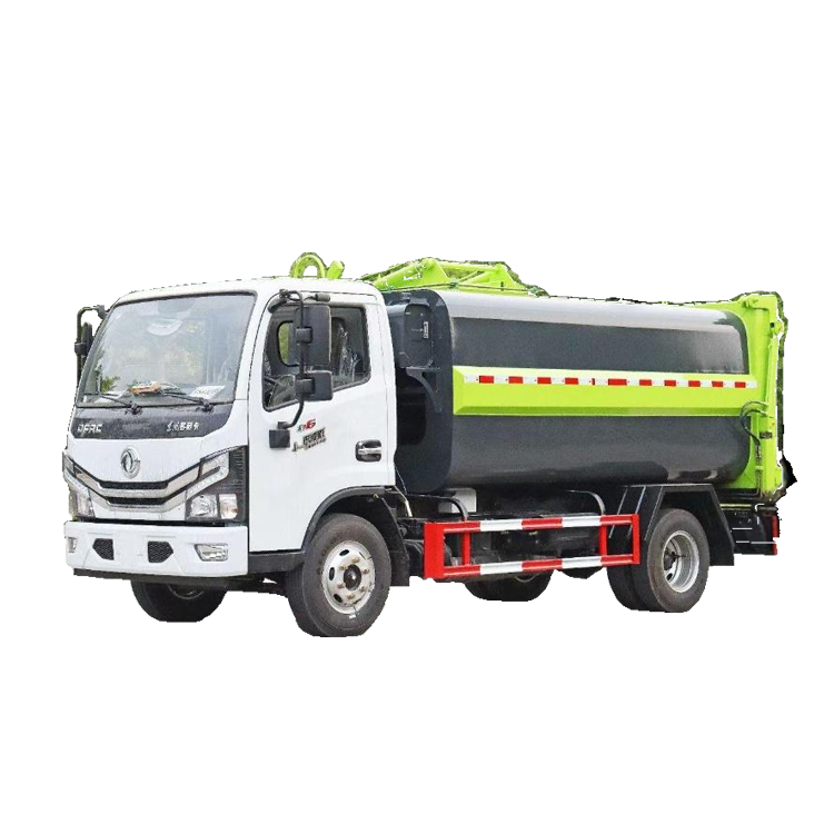 Dongfeng D6 Small Urban Town Community Garbage Collection Transportation 5-Cubic-Meter Side-Hanging 