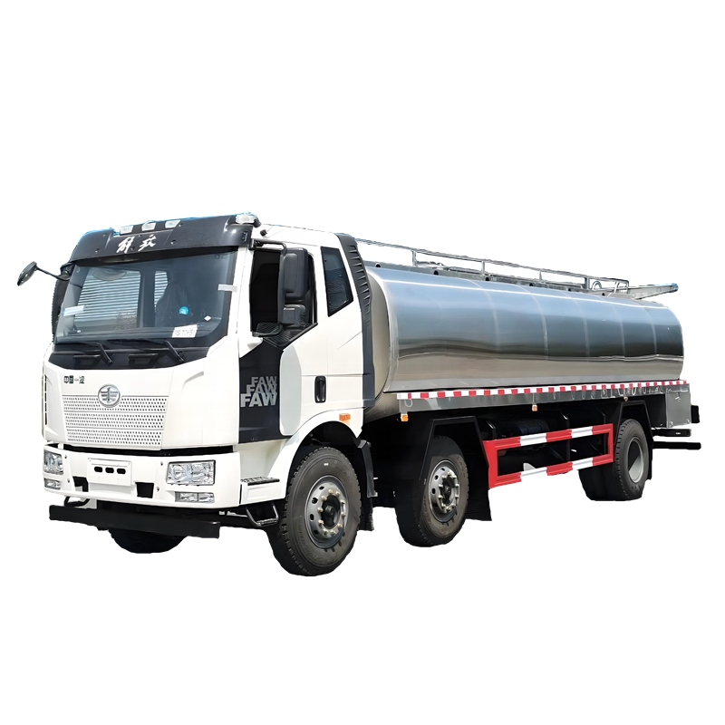 Factory Sales FAW 6X2 Milk Truck 18m³ Bulk FreshMilk Transporting Tank Truck 18000L Milk Tanker Truc