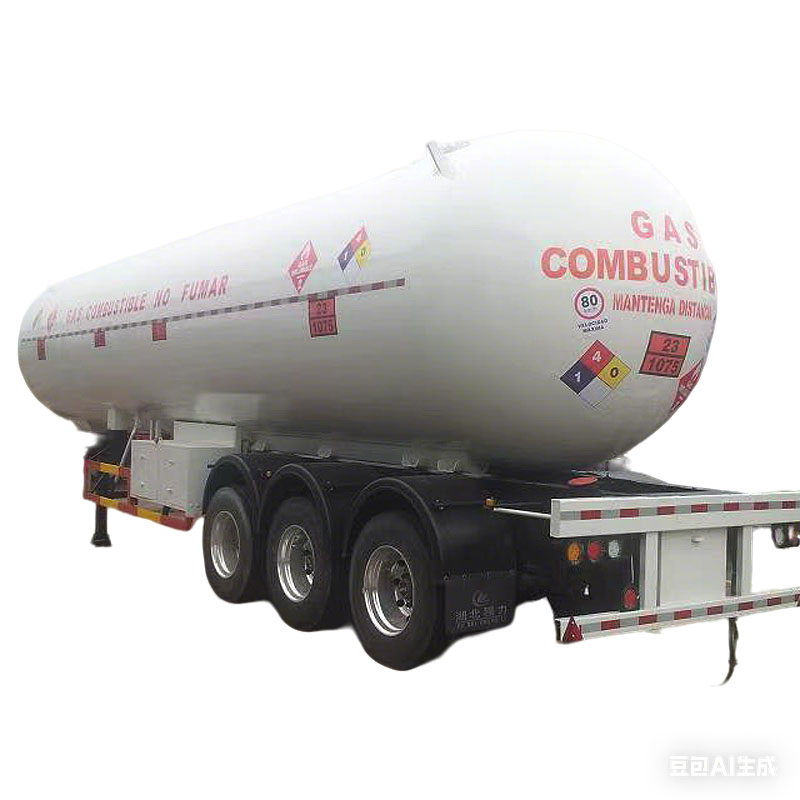 25MT 49600L Propane Gas Tanker Trailer With Rochester Level Gauge