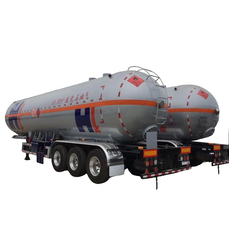61.9CBM 30 Tons LPG Road TankerTruck
