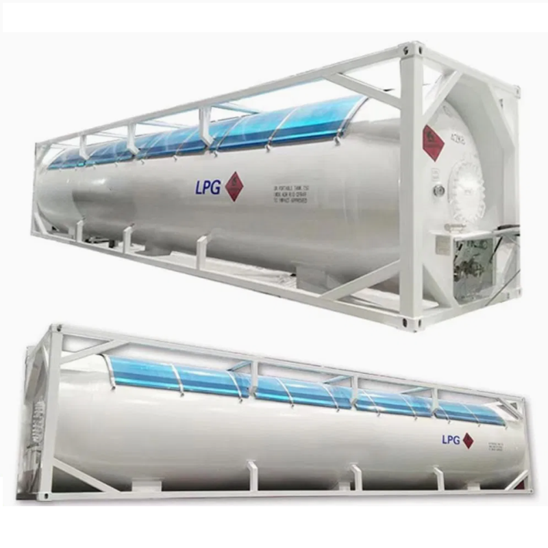Un T50 Standard 40FT ISO Tank Container Safe LPG Transport